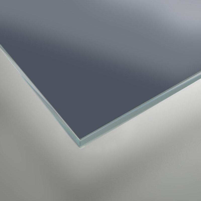 Gelakt glas - Grijs / Antraciet - REF 7016, 6mm