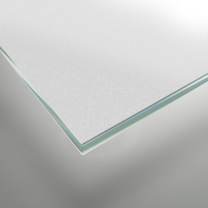 Gelakt glas - Grijs Metaalglans - REF 9007, 6mm