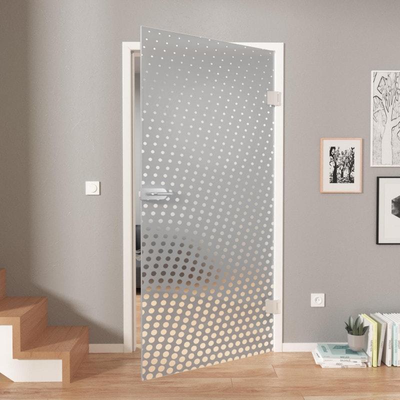 Glasdeur gelakt DOT 1