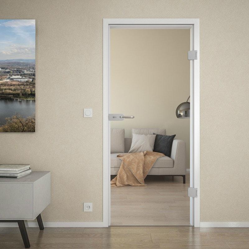 Glasdeur op maat ESG 8mm CRISTALLO