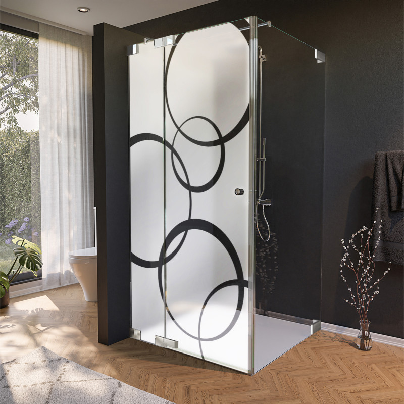 Glasdouchecabine deur zijwaarts CERCO 3/210