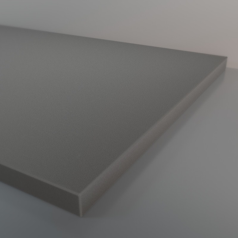 Grijs wastafelblad voor opzetwastafel 19 mm Grijs wastafelblad voor opzetwastafel 19 mm