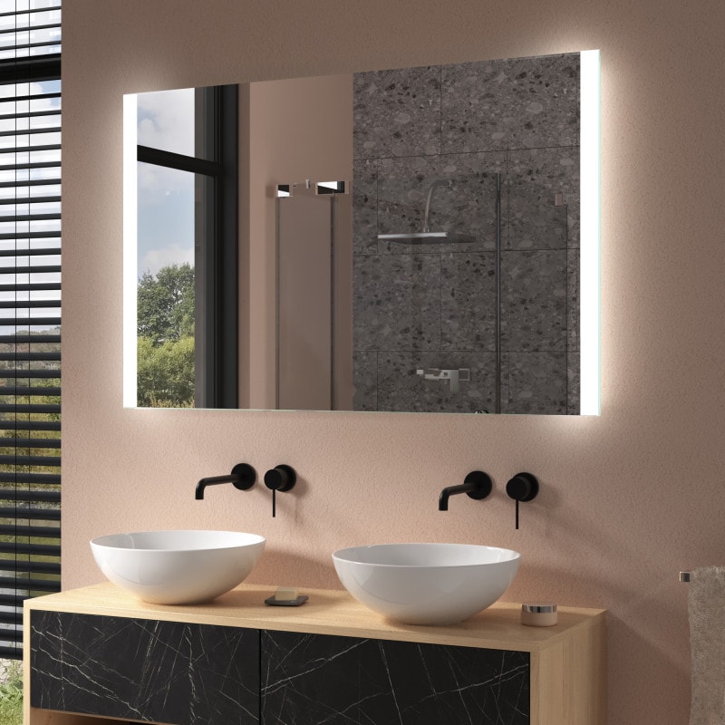 Verlichte spiegel voor badkamer - M05L2V Verlichte spiegel voor badkamer - M05L2V