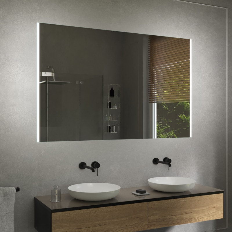 Badkamerspiegel M06L2V, opt. met Bluetooth Badkamerspiegel M06L2V, opt. met Bluetooth