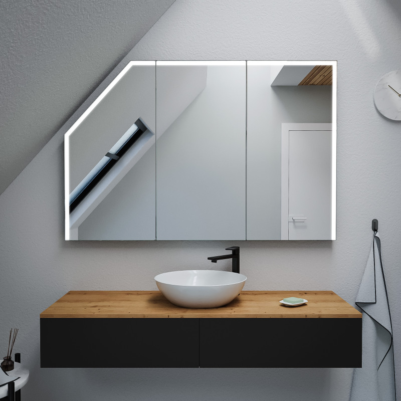 Schuine spiegelkast - Phoenix Schuine spiegelkast - Phoenix