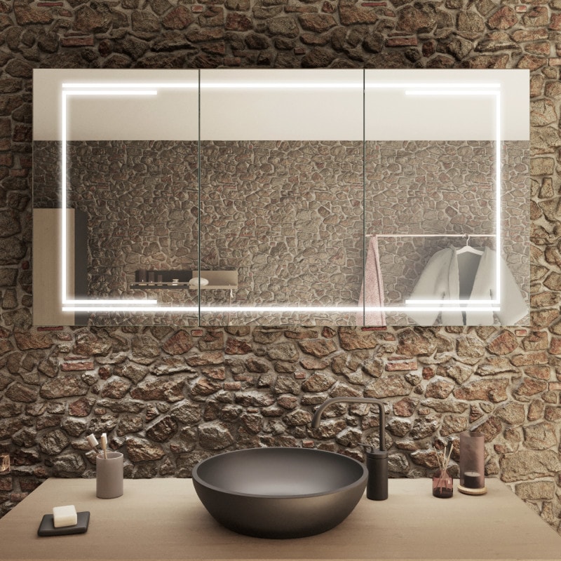 LED-spiegelkast voor de badkamer - KAIRO