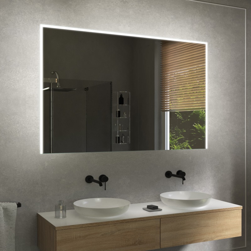 Smart Home Spiegel met KNX/Dali verlichting - Santa Rosa SH Smart Home Spiegel met KNX/Dali verlichting - Santa Rosa SH