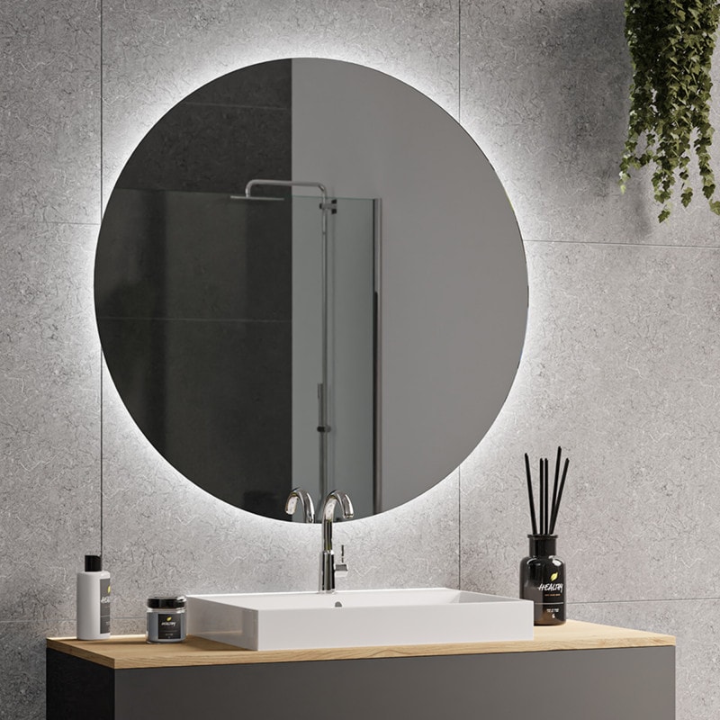 Smart Home Spiegel rond KNX/Dali - EMILY Smart Home Spiegel rond KNX/Dali - EMILY