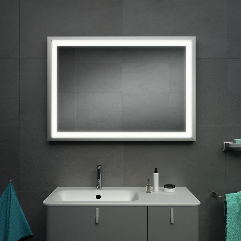 Smart Home spiegel met lijst KNX/Dali - Kiel SH Smart Home spiegel met lijst KNX/Dali - Kiel SH