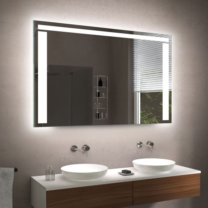 Spiegel Badkamer Verlicht - M545L3