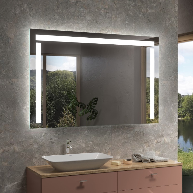Spiegel badkamer verlicht - M541L3