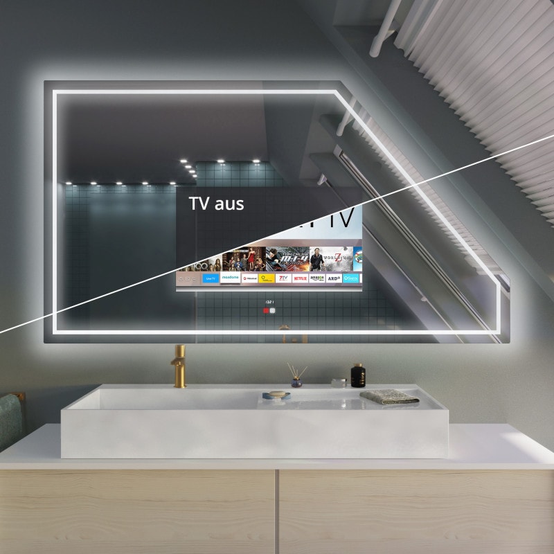 Spiegel met TV - AURORA ECO DS Spiegel met TV - AURORA ECO DS