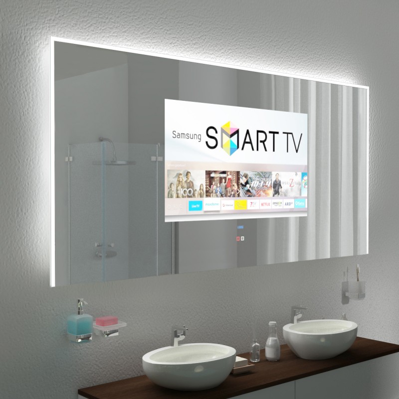 (Badkamer) Spiegel met TV - SANTA ROSA (Badkamer) Spiegel met TV - SANTA ROSA