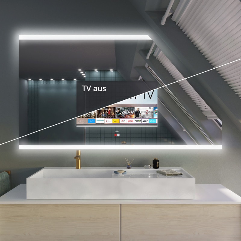 Spiegel met TV - MIAMI ECO DS Spiegel met TV - MIAMI ECO DS