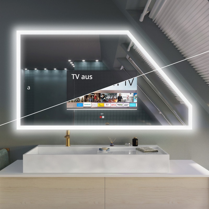 Spiegel met TV - NEW YORK ECO DS Spiegel met TV - NEW YORK ECO DS