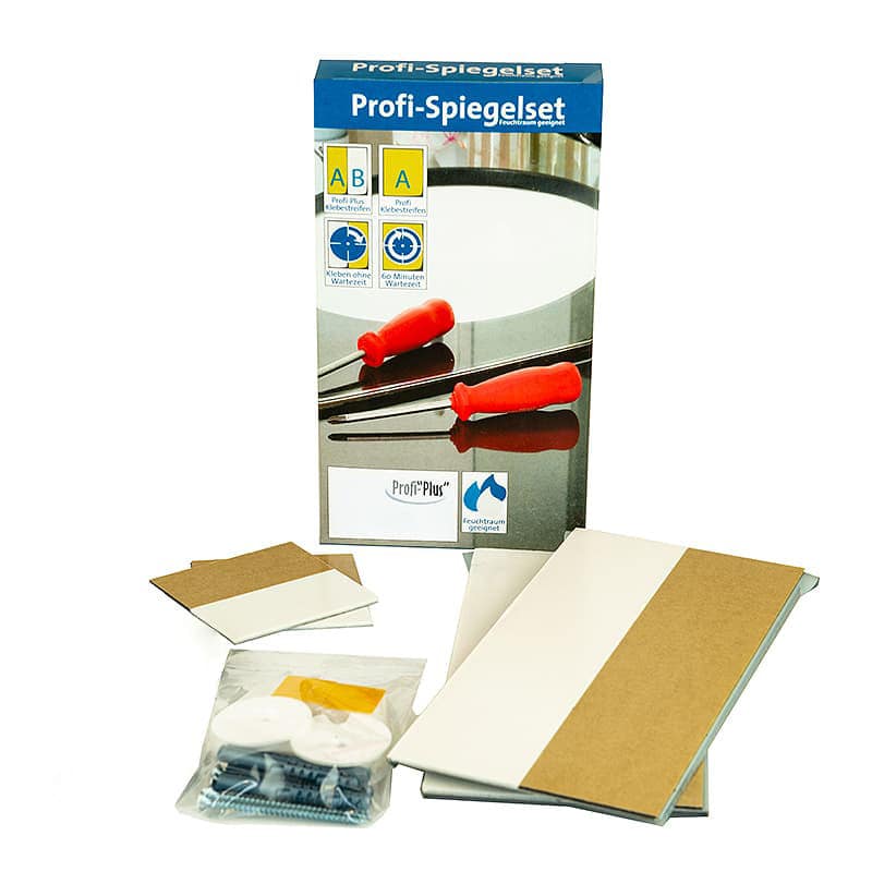 Spiegelmontage tot 1,6 m² spiegeloppervlak