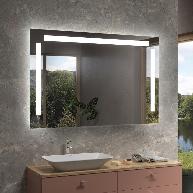 Verlichte spiegel badkamer - M218L3