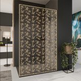 Glazen scheidingswand douche met kleurendruk FRAME BLOMMEN 2 Glazen scheidingswand douche met kleurendruk FRAME BLOMMEN 2