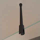 Glazen scheidingswand douche met kleurendruk FRAME BRICK