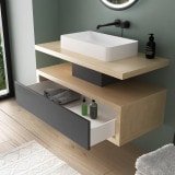 Badmeubel op maat - Borkum 02B