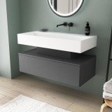 Wastafelonderkast met lade - Baltrum 01C