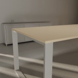 Tafelblad Beige 19 mm, eettafel/tafelblad