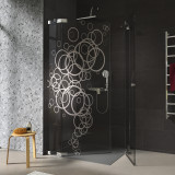 Douchecabine glazen hoekinstap CERCO 1/209