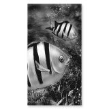 Douche cabine glas hoekinstap met motief VISSEN 2/209