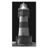 Douchecabine glazen hoekinstap met motief VUURTOREN 1/209