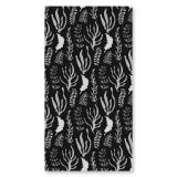 Douchecabine glazen hoekinstap met motief ZEEGRAS 209