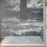 Douchewand met motief VUURTOREN 2 (T) Douchewand met motief VUURTOREN 2 (T)