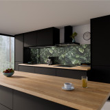 Keuken spatwand ESG glas 6mm met keramische kleurenprint JUNGLE 2