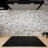 Keuken spatwand ESG glas 6mm met keramische kleurenprint KIESELSTEINE 1