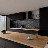 Keuken achterwand Gehard glas 6mm helder