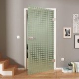 Gelakte glazen deur CARRE 17