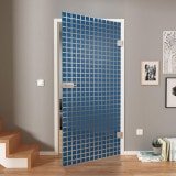 Gelakte glazen deur CARRE 17