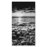 Glas Douche cabine deur zijdelings met motief ZEE 1/210