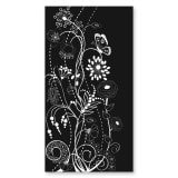 Glas douchecabine deur aan de zijkant met motief BLOEMEN 1/210