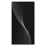 Glas douchecabine deur met zijdecor DOT 8/210