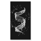 Glas douchecabine deur zijdelings met decor WATER 3/210