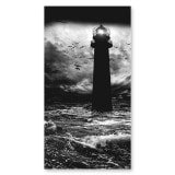 Glas douchecabine deur zijdelings met motief VUURTOREN 2/210