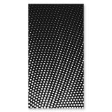 Glas douchecabine met hoekinstap en decor DOT 1/209