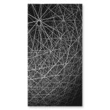 Glasdouchecabine deur aan de zijkant met decor DESIGN 2/210