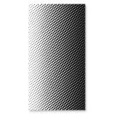 Glasdouchecabine met decor DOT 2/210 aan de zijkant van de deur