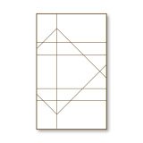 Glazen scheidingswand douche met kleurendruk FRAME RAUTE Glazen scheidingswand douche met kleurendruk FRAME RAUTE