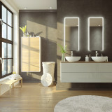 Smart Home Spiegel met KNX/Dali verlichting - Santa Rosa SH Smart Home Spiegel met KNX/Dali verlichting - Santa Rosa SH