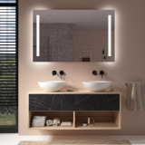 Smart Home badkamerspiegel LED KNX/Dali - M01L2VSH Smart Home badkamerspiegel LED KNX/Dali - M01L2VSH