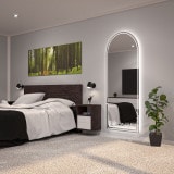 Spiegel met LED Motief Bloem Weide 1 Spiegel met LED Motief Bloem Weide 1