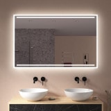 Badkamerspiegel met LED-verlichting - Calnegre