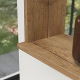 LED-spiegel met lijst - Madera 1